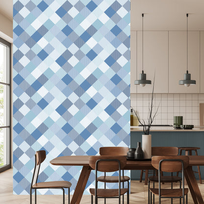 Wallpaper Geometric Colorful Rhombuses