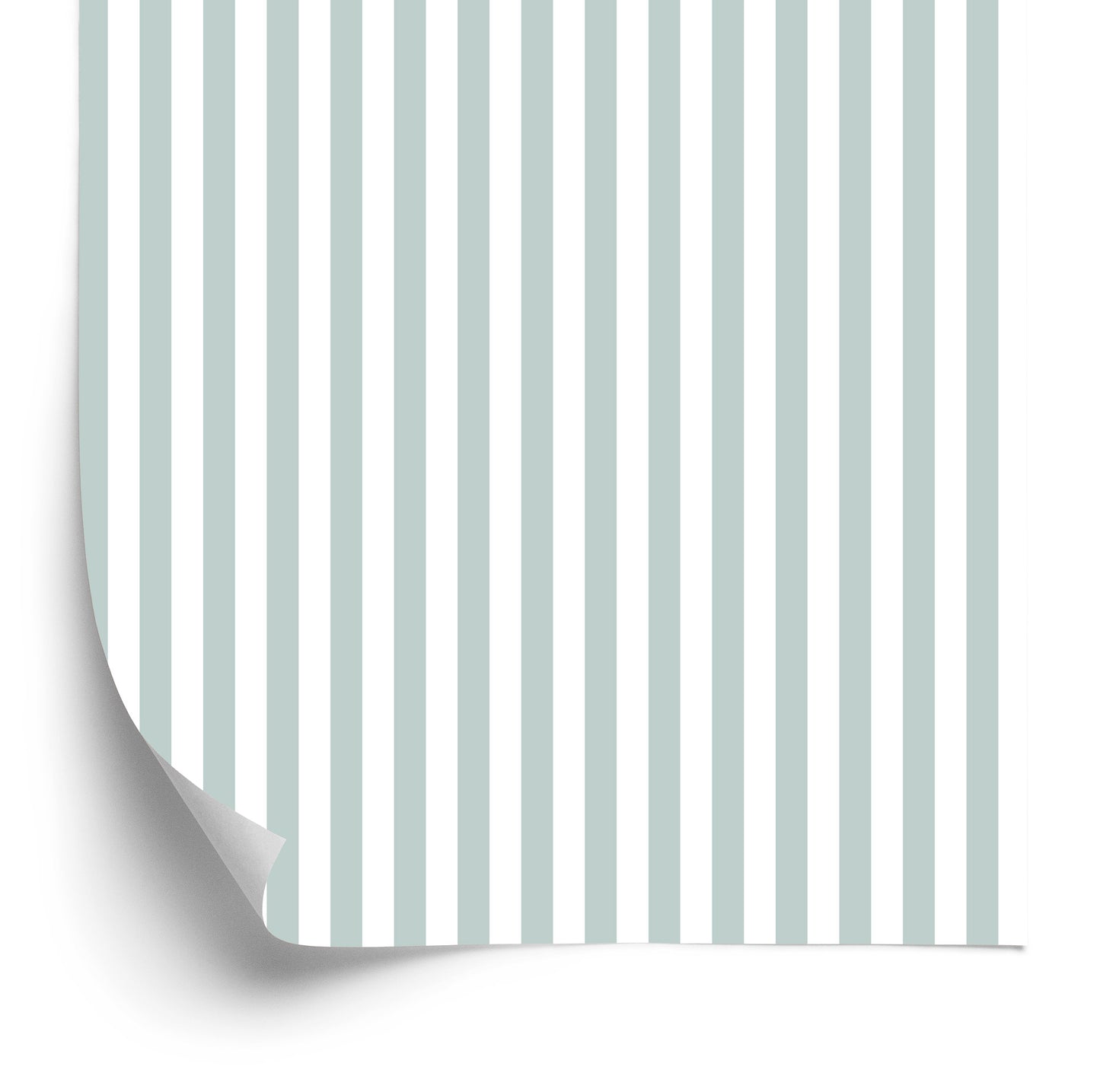 Wallpaper White-Grey Vertical Stripes
