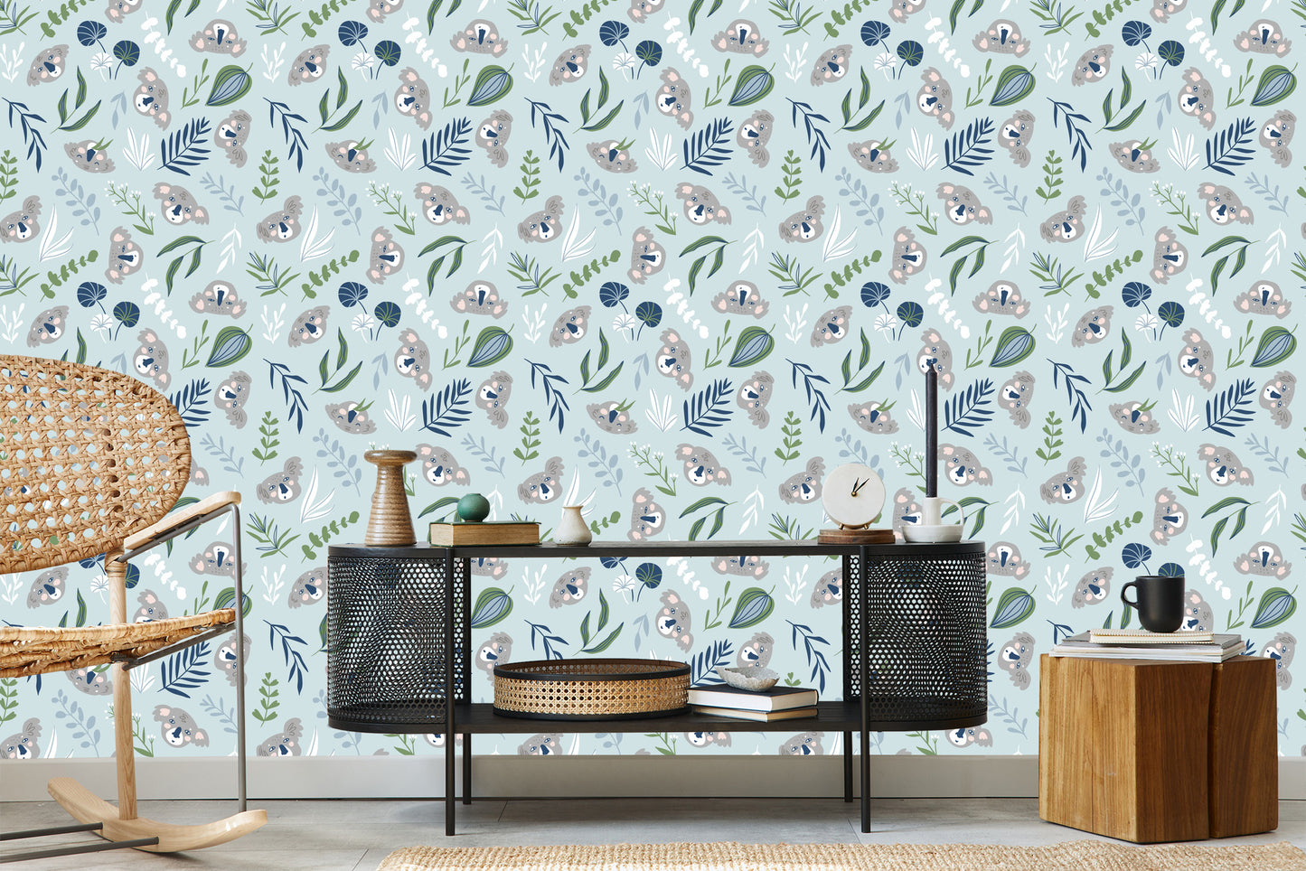 Wallpaper Koala Bears And Plants