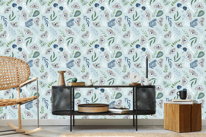 Wallpaper Koala Bears And Plants