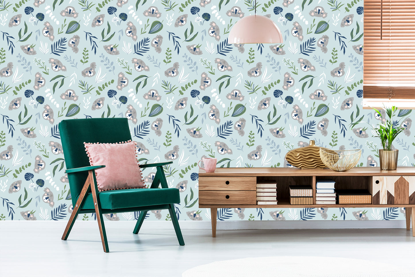 Wallpaper Koala Bears And Plants