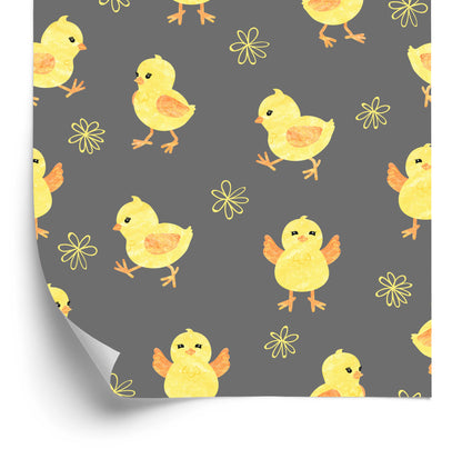 Wallpaper Cute Little Chickens