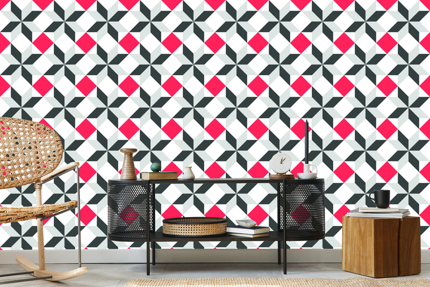 Wallpaper Beautiful Modernist Mosaic