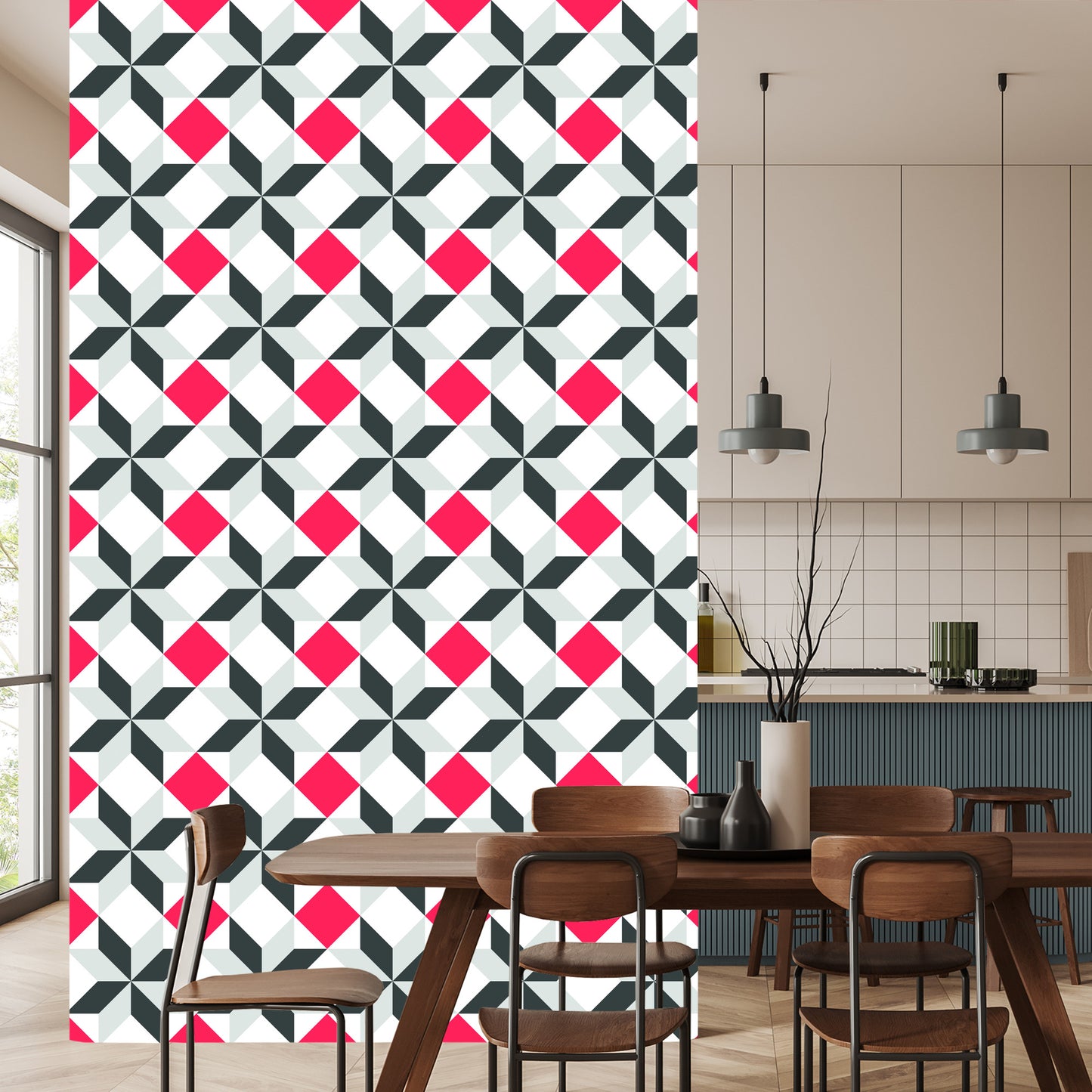 Wallpaper Beautiful Modernist Mosaic