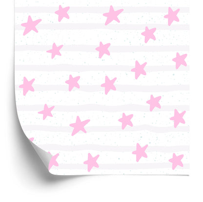 Wallpaper Stars In Pastel Colors