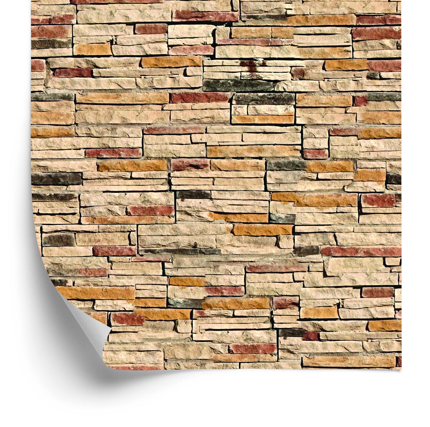 Wallpaper Stone Slate - Effect 3D
