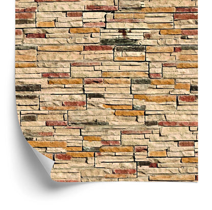 Wallpaper Stone Slate - Effect 3D