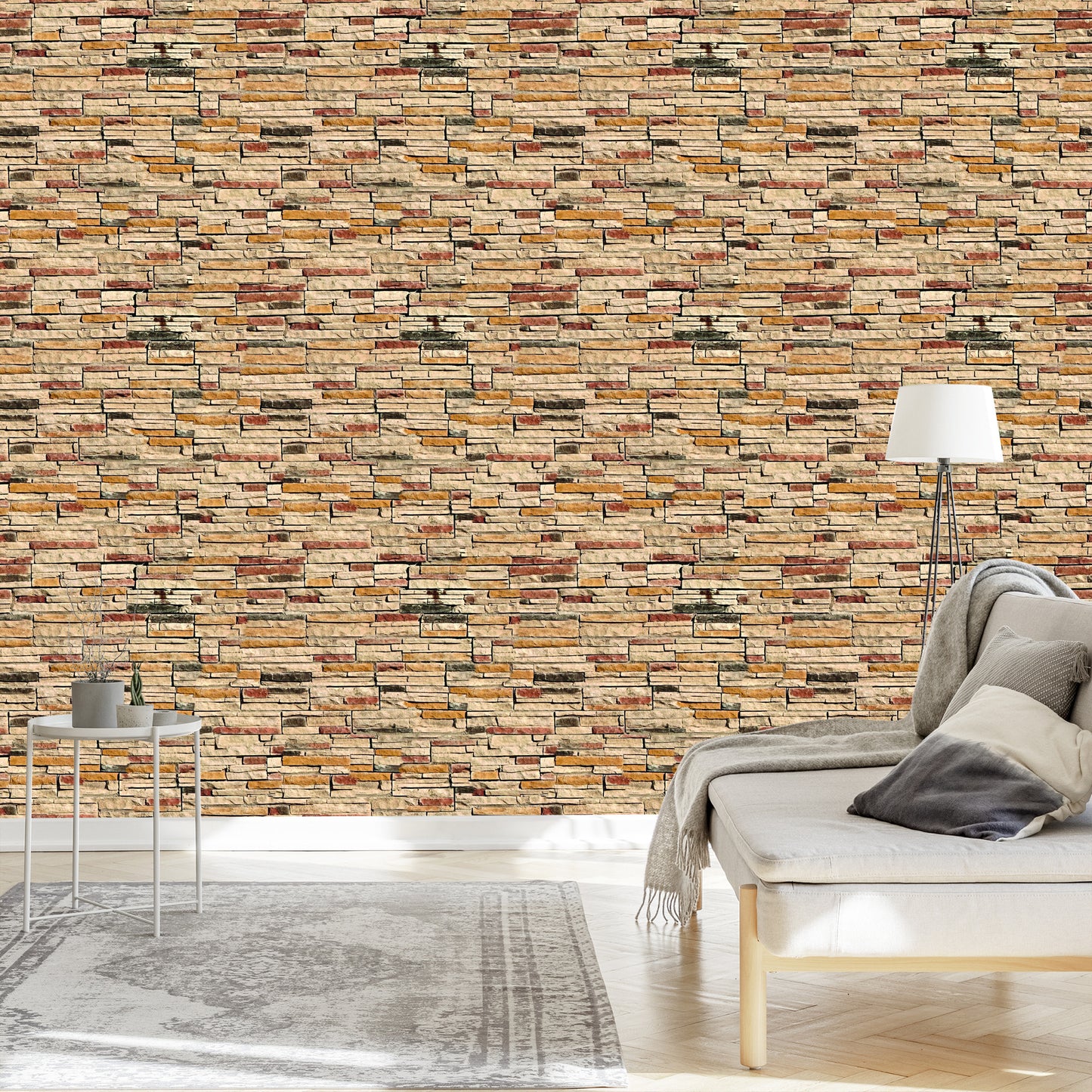 Wallpaper Stone Slate - Effect 3D