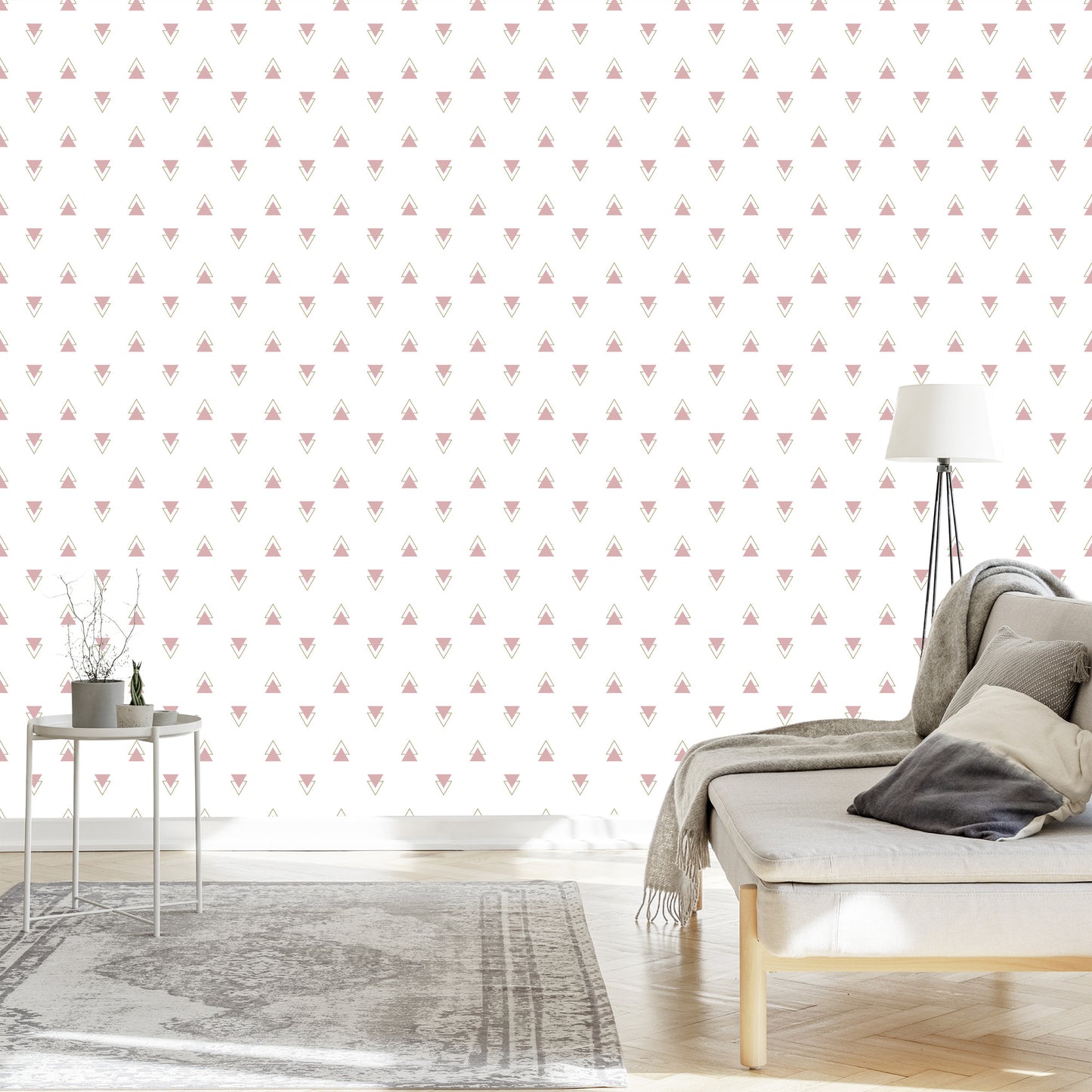 Wallpaper Modern Minimalist Triangles
