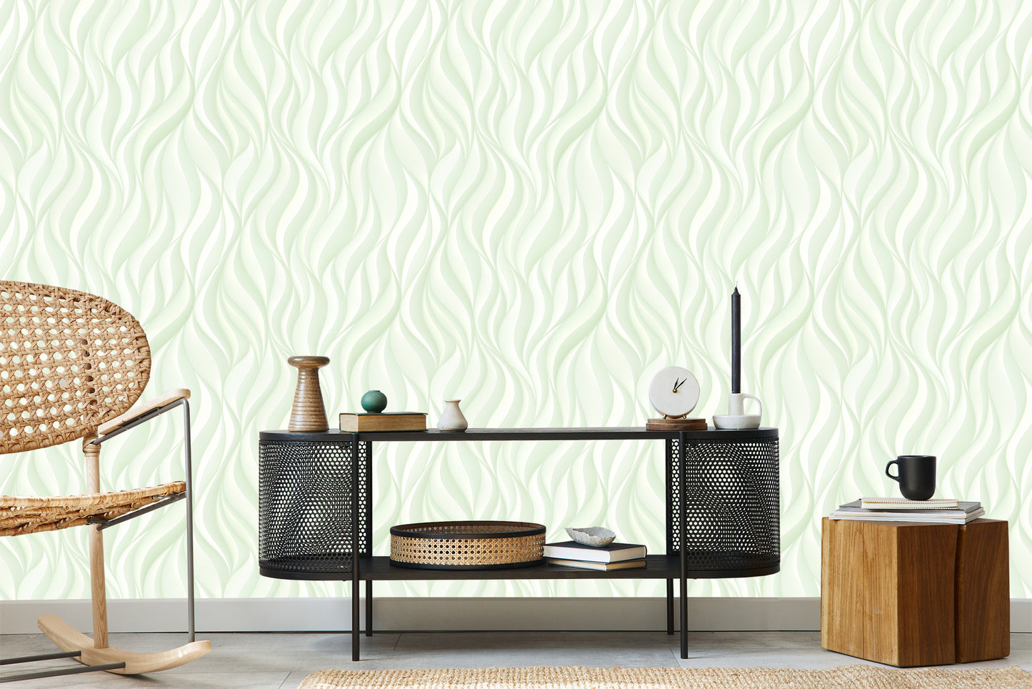 Wallpaper Abstract Waves 3D