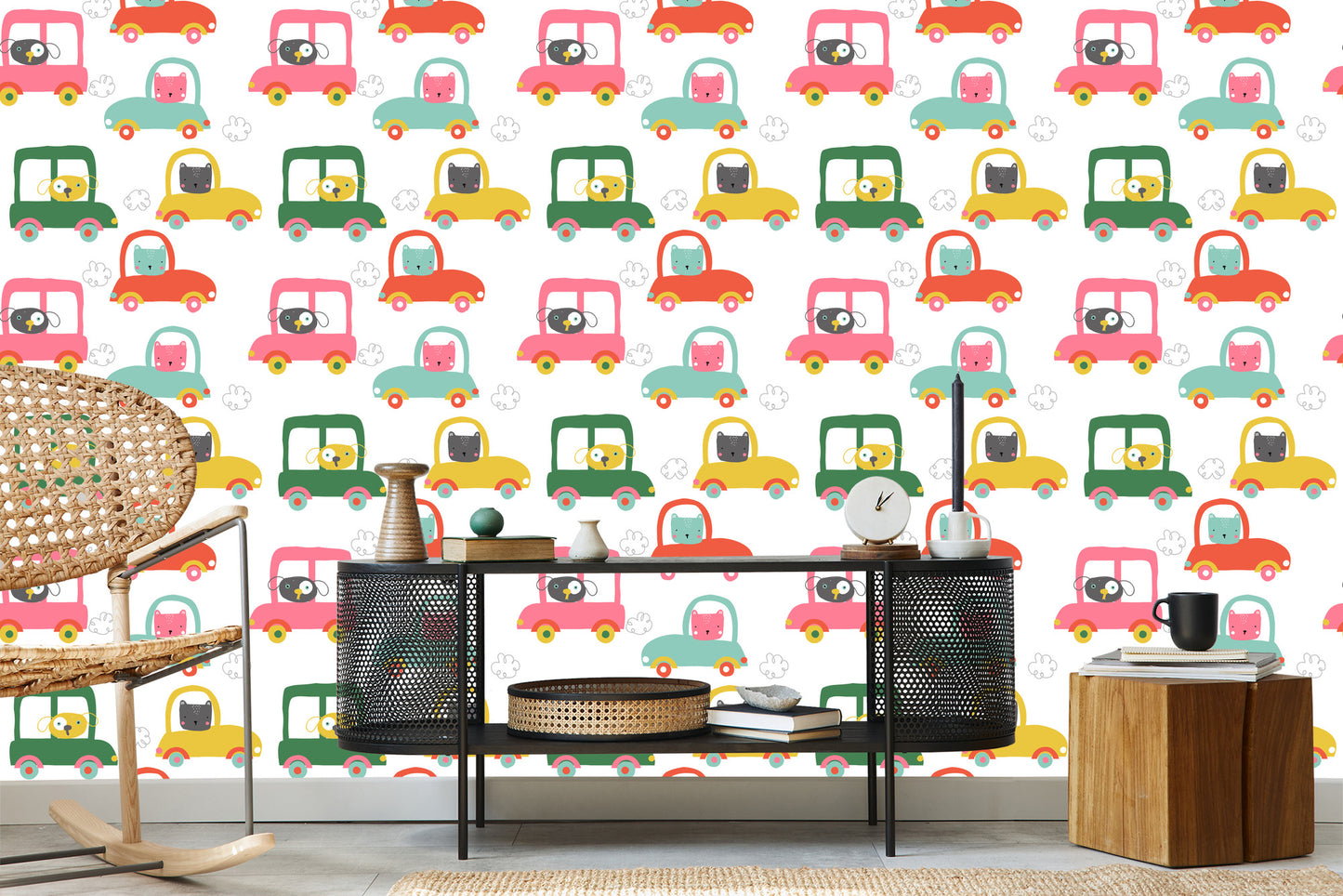 Wallpaper Funny Animals And Cars
