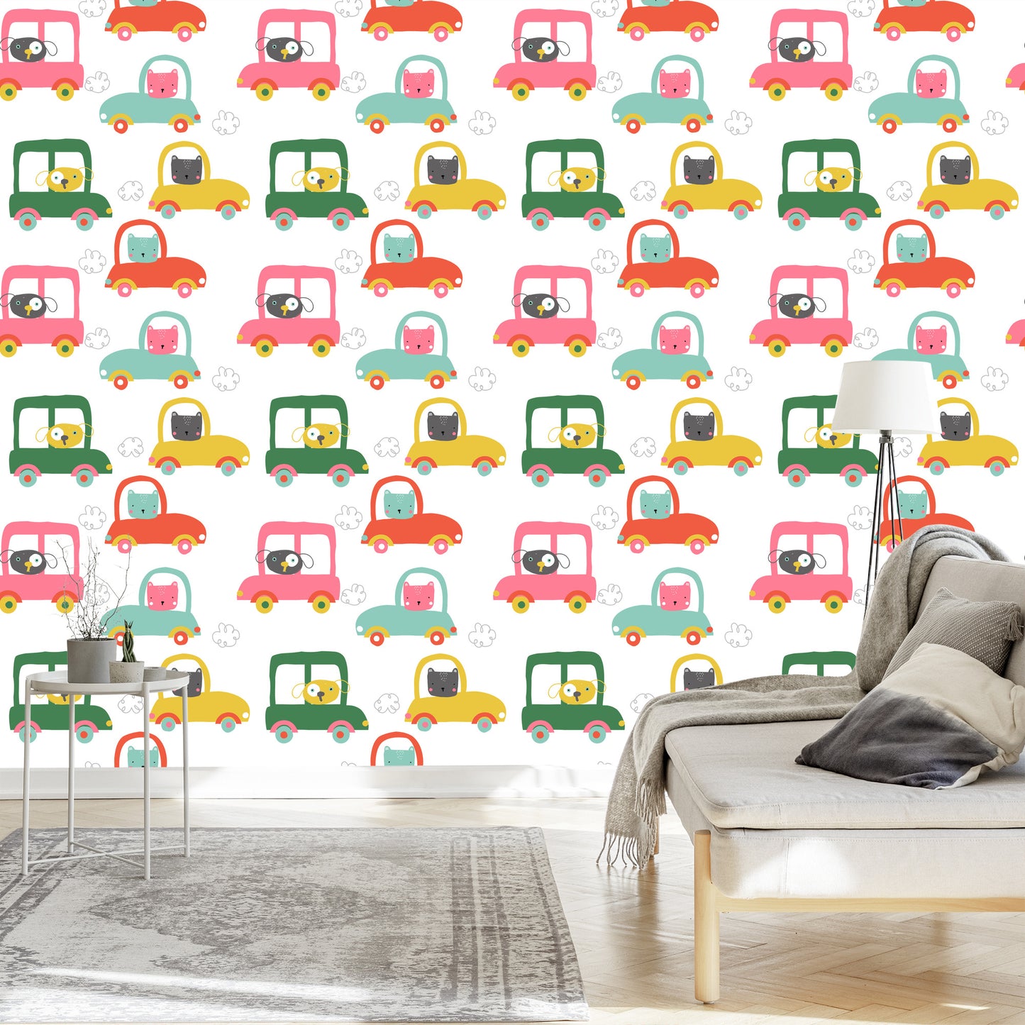 Wallpaper Funny Animals And Cars