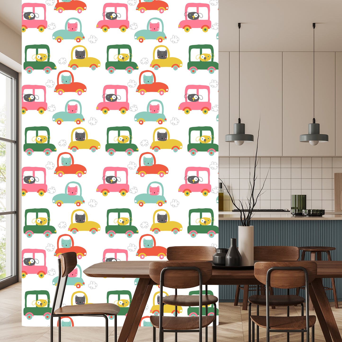 Wallpaper Funny Animals And Cars