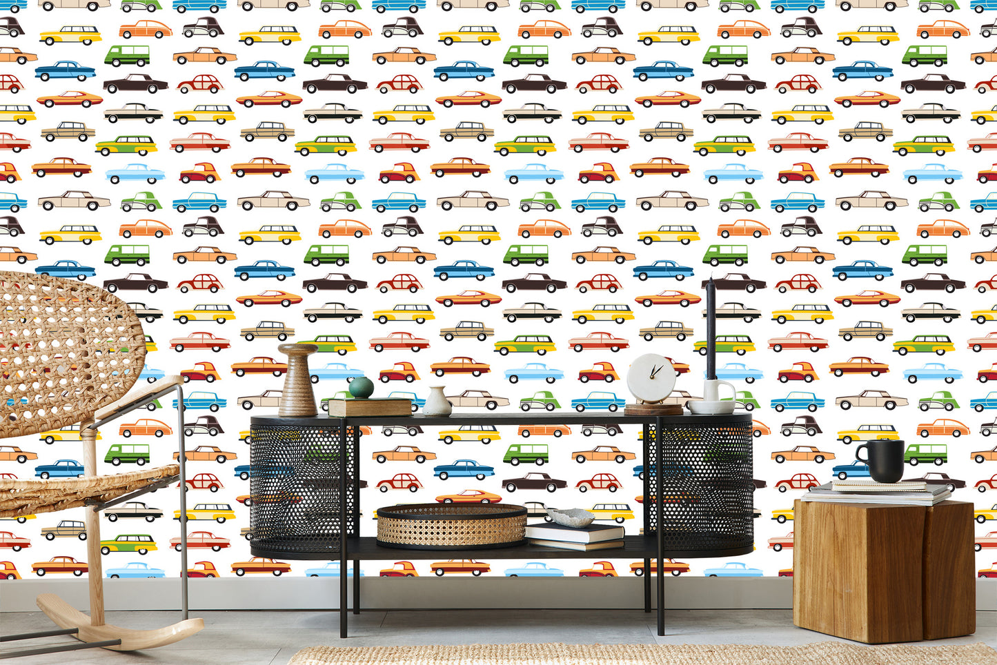 Wallpaper Colorful Cars