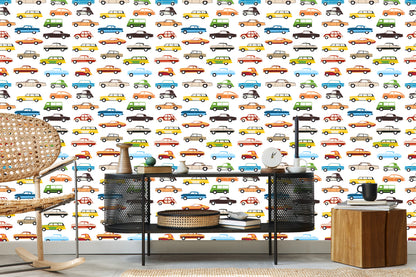 Wallpaper Colorful Cars