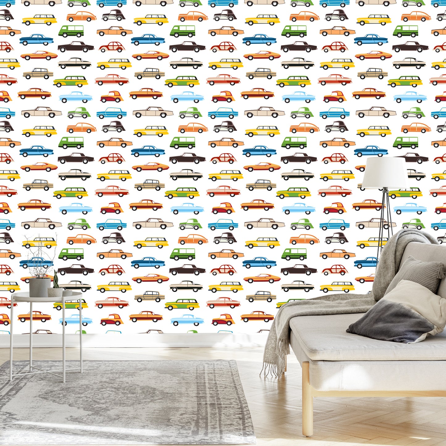 Wallpaper Colorful Cars