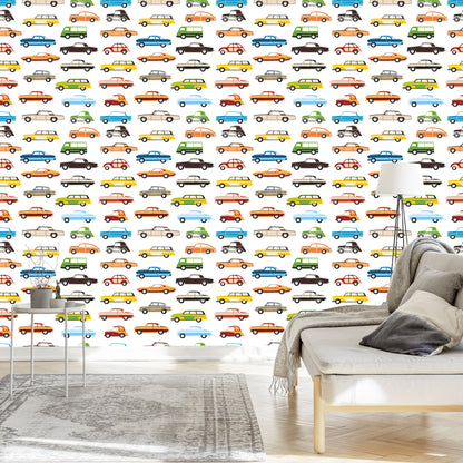 Wallpaper Colorful Cars
