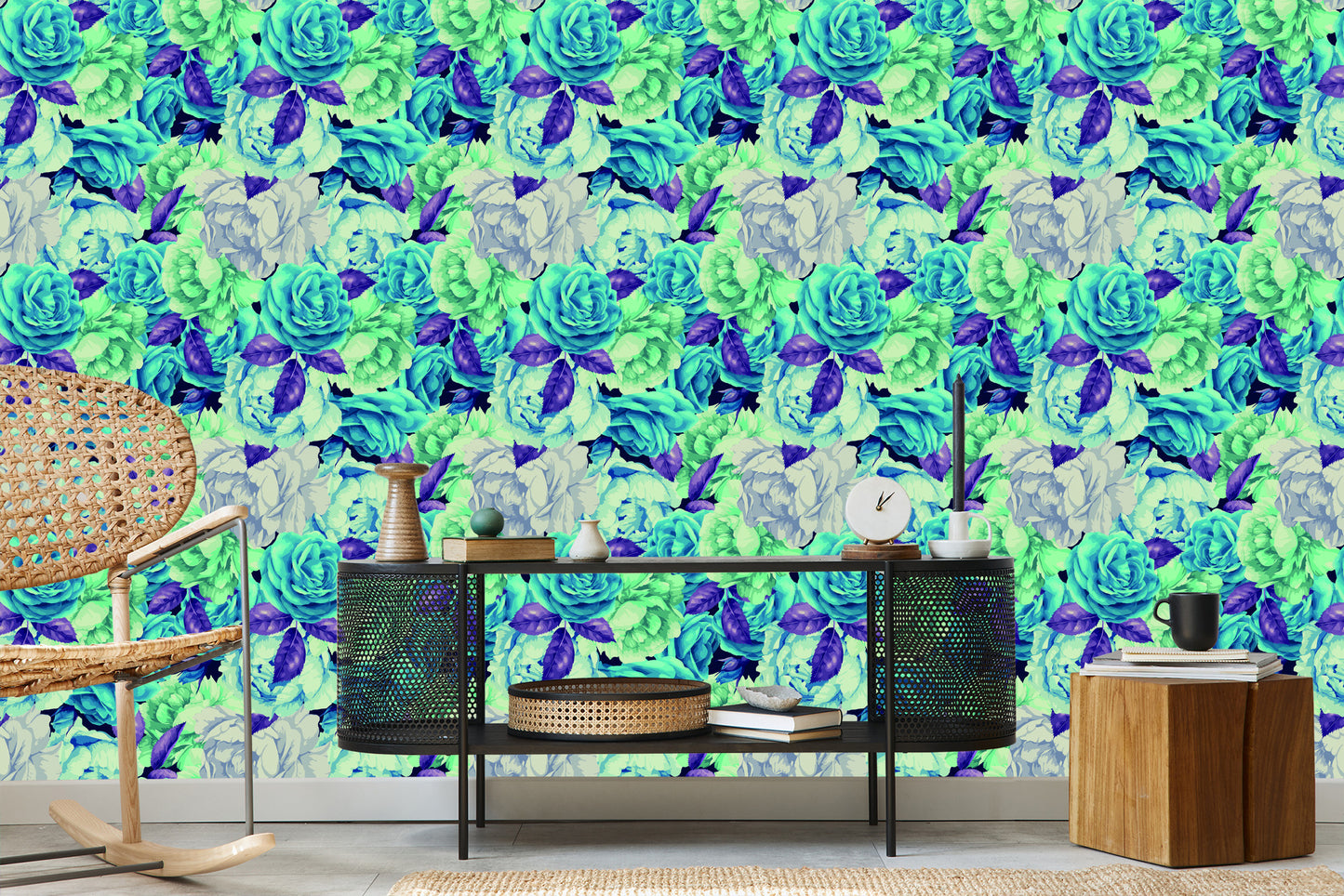 Wallpaper Beautiful Colorful Roses