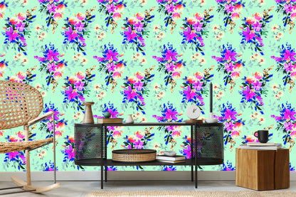 Wallpaper Beautiful Colorful Flowers