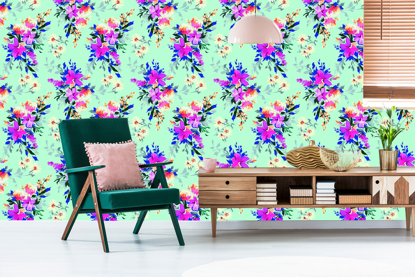 Wallpaper Beautiful Colorful Flowers