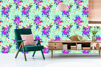 Wallpaper Beautiful Colorful Flowers