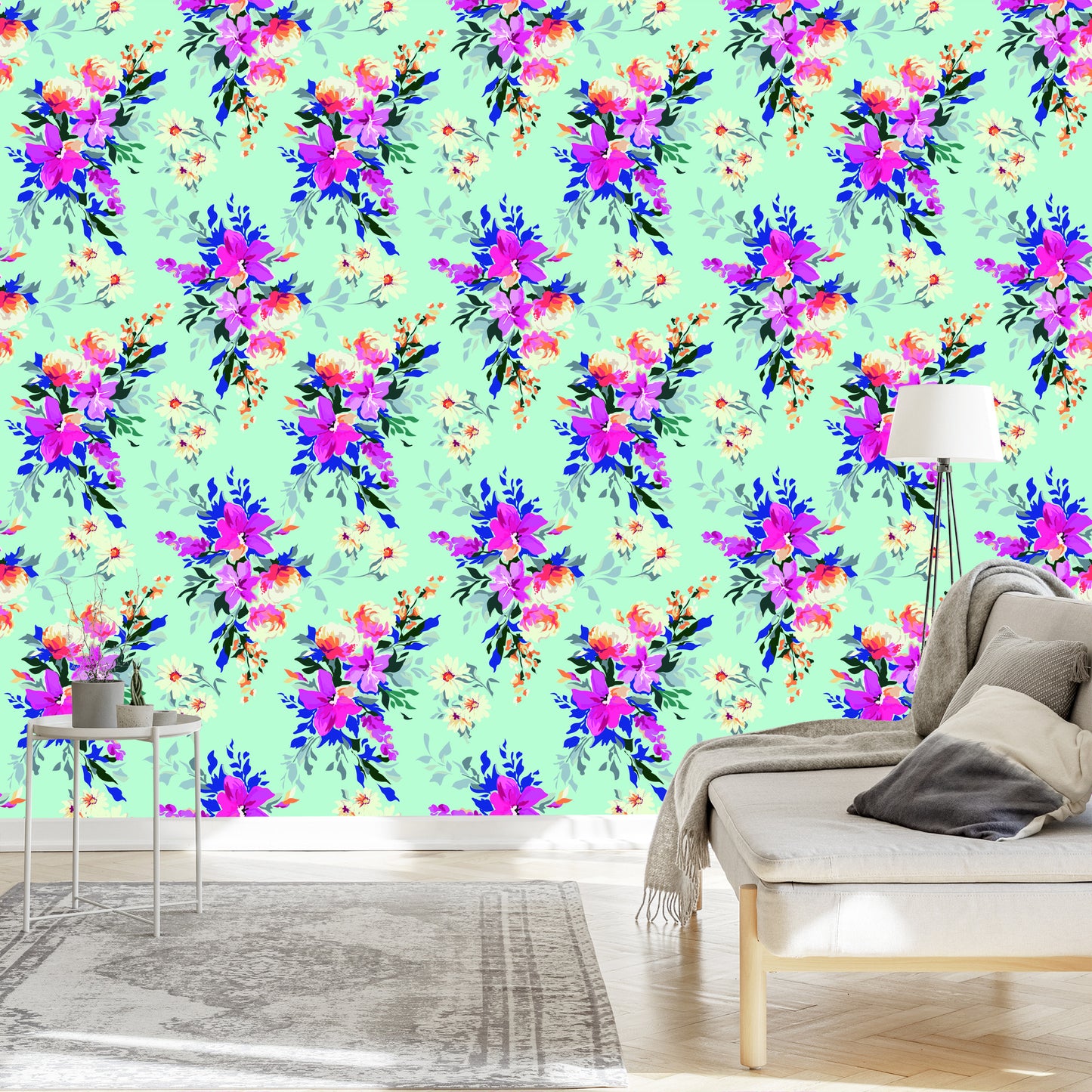 Wallpaper Beautiful Colorful Flowers