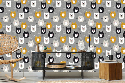 Wallpaper Sympathetic Little Bears