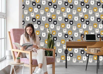 Wallpaper Sympathetic Little Bears