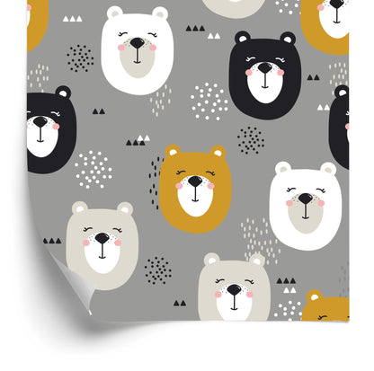 Wallpaper Sympathetic Little Bears