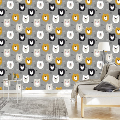 Wallpaper Sympathetic Little Bears