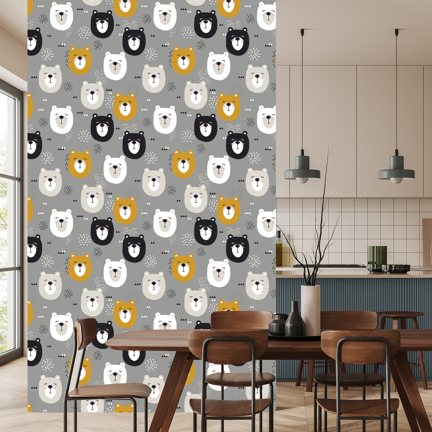 Wallpaper Sympathetic Little Bears