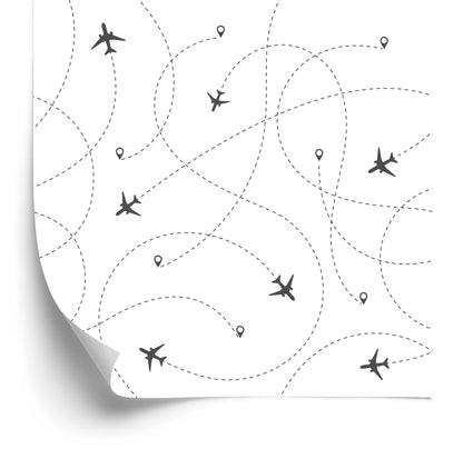 Wallpaper Aeroplane Tracks