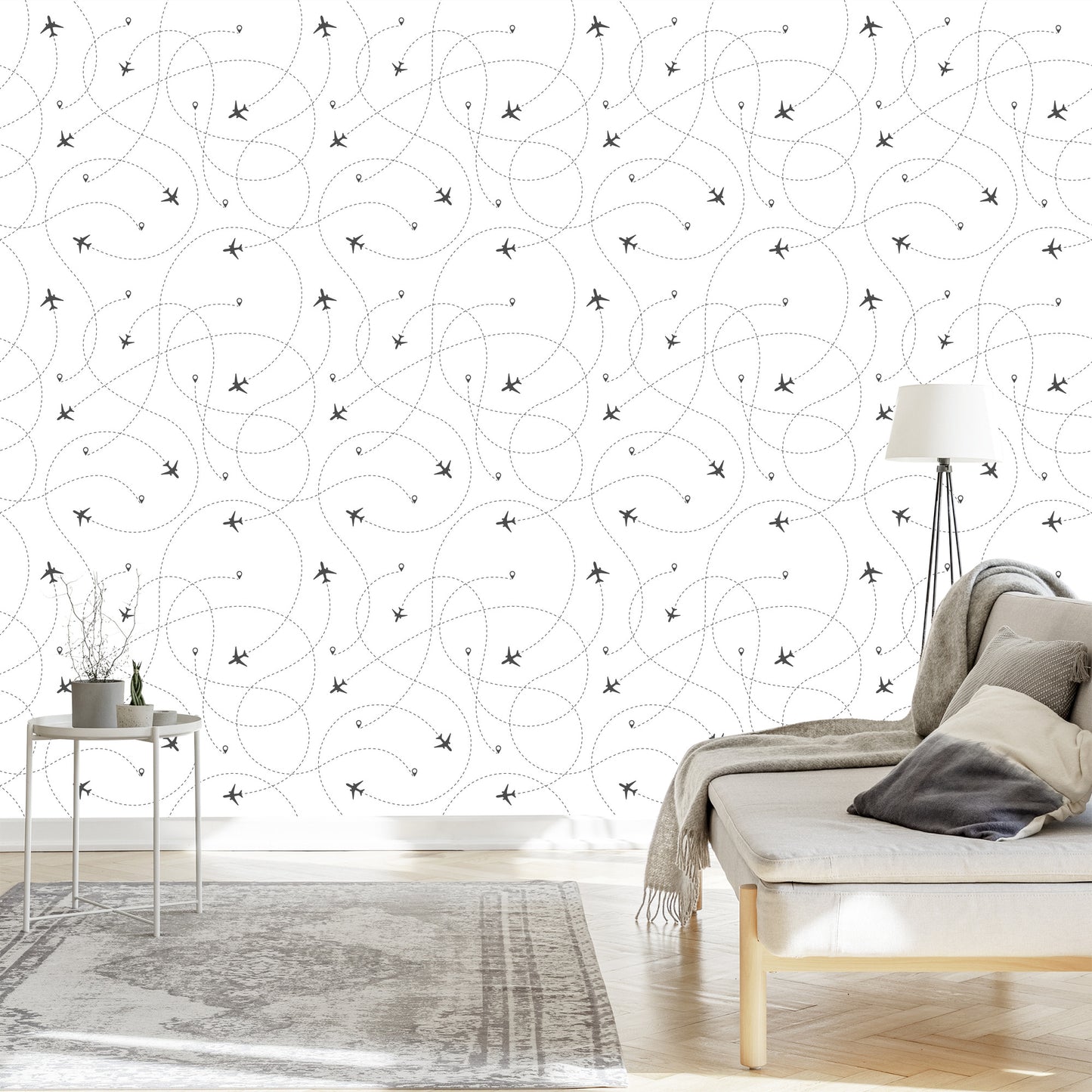 Wallpaper Aeroplane Tracks