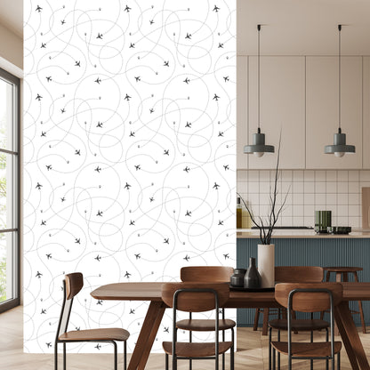 Wallpaper Aeroplane Tracks