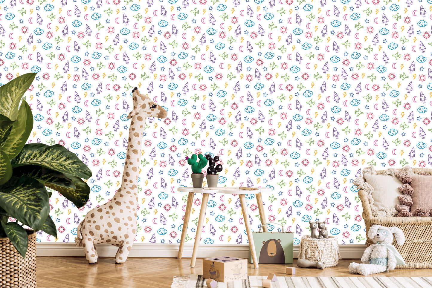 Wallpaper For Children - Sky Adventures