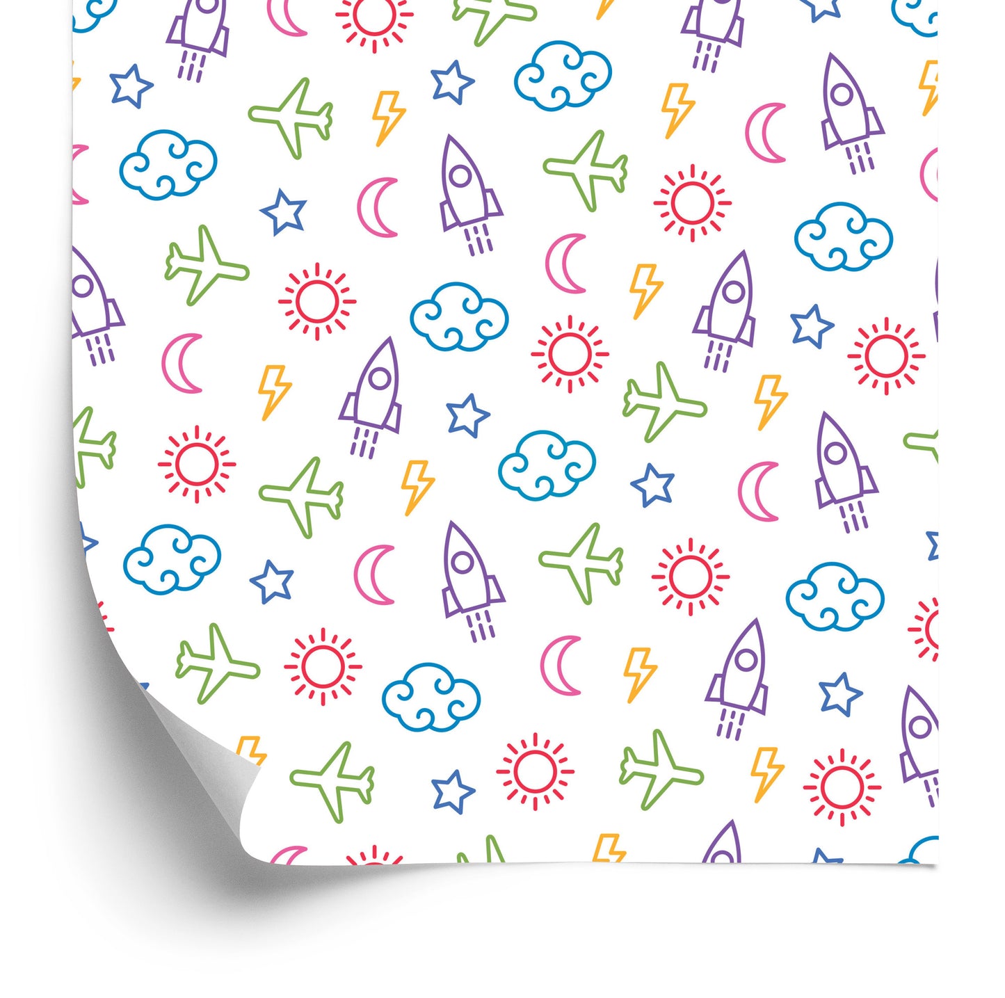 Wallpaper For Children - Sky Adventures