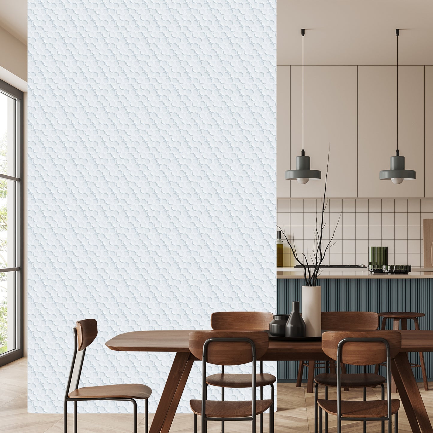 Wallpaper For The Bedroom 3D Geometric Modern