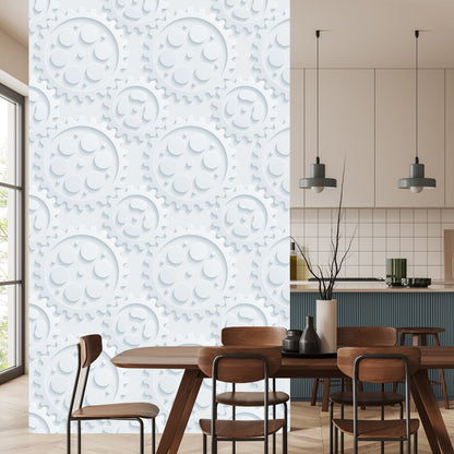 Wallpaper 3D Optical Mandalas For Living Room
