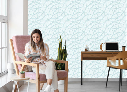 Wallpaper Modern 3D Geometric For Living Room