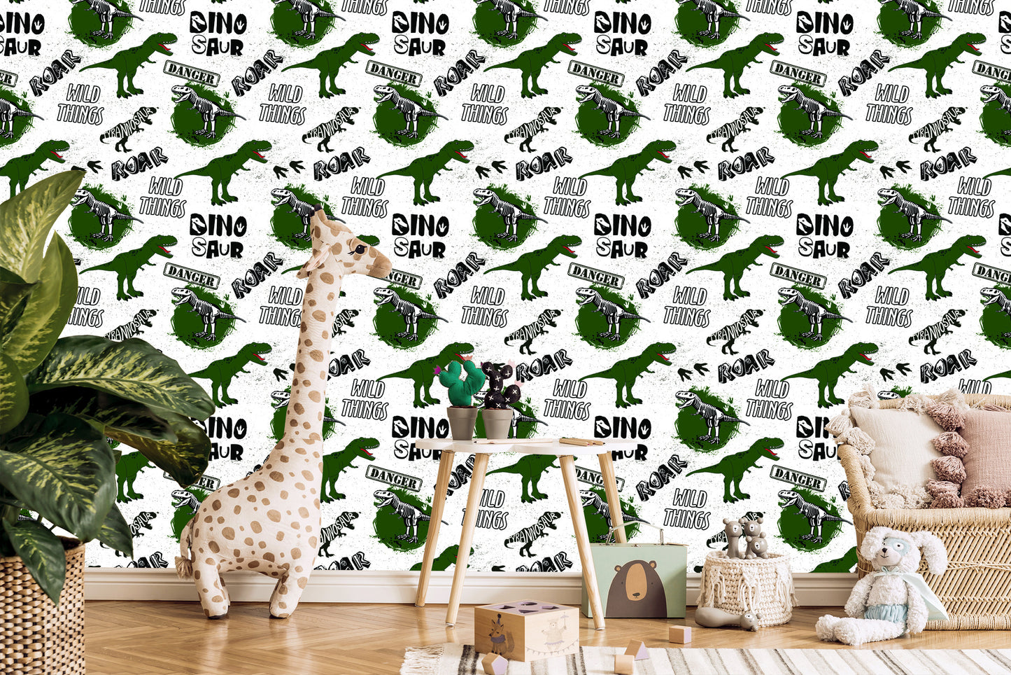 Wallpaper Dinosaurs For The Youth Room
