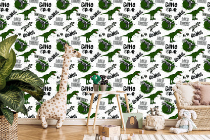 Wallpaper Dinosaurs For The Youth Room