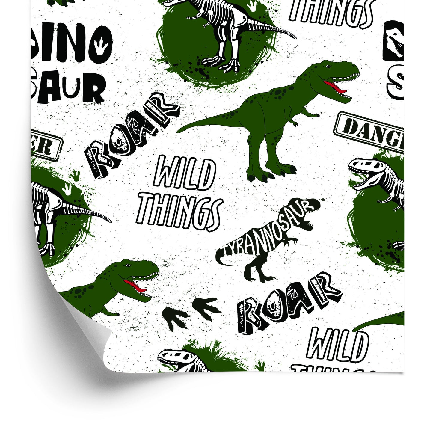 Wallpaper Dinosaurs For The Youth Room