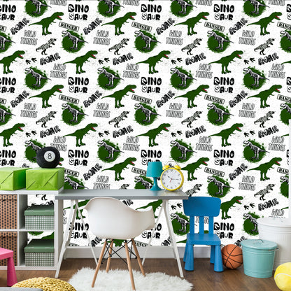 Wallpaper Dinosaurs For The Youth Room