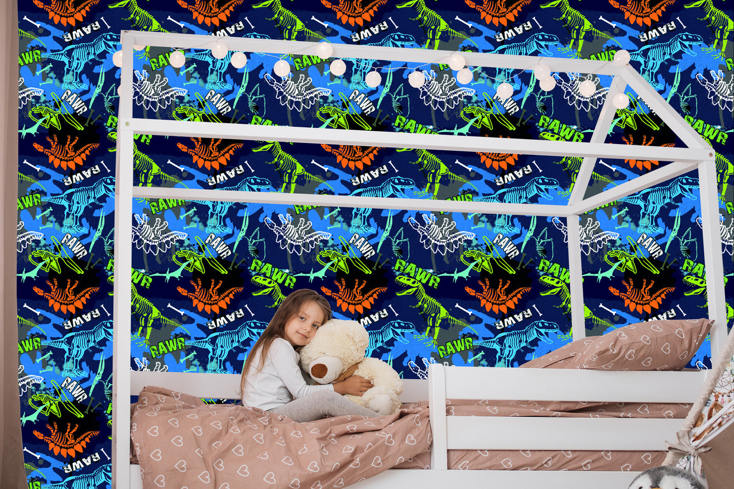Wallpaper Dinosaurs Animals Children's Room