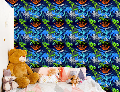 Wallpaper Dinosaurs Animals Children's Room