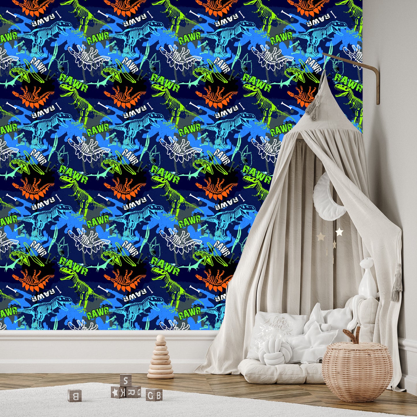 Wallpaper Dinosaurs Animals Children's Room