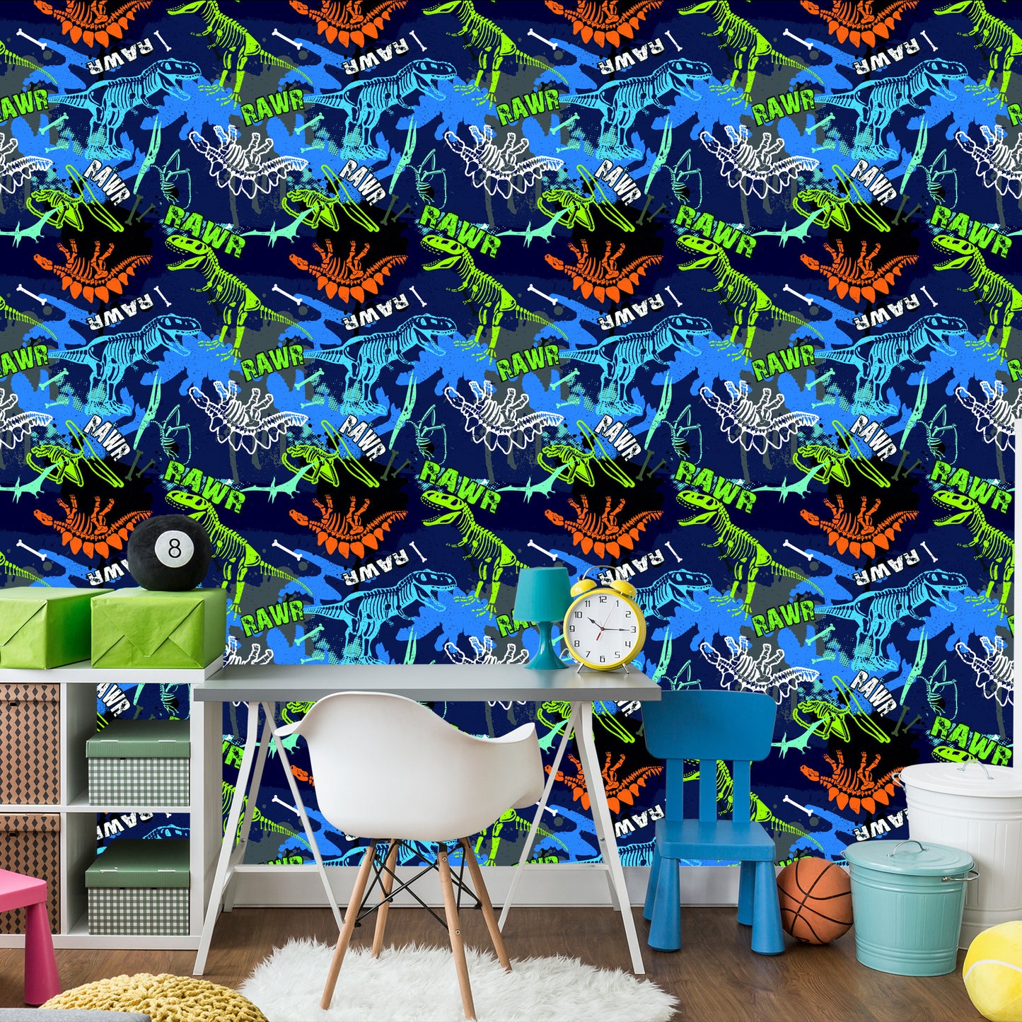Wallpaper Dinosaurs Animals Children's Room