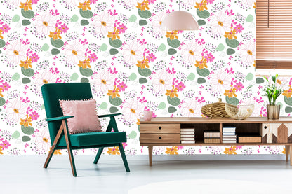 Wallpaper For Children - Beautiful Colorful Flowers
