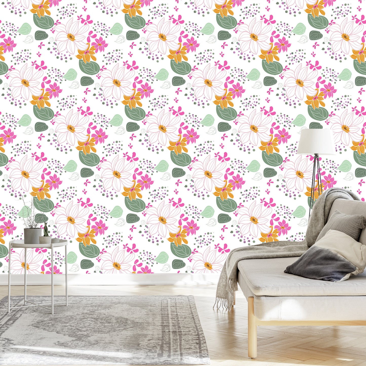 Wallpaper For Children - Beautiful Colorful Flowers