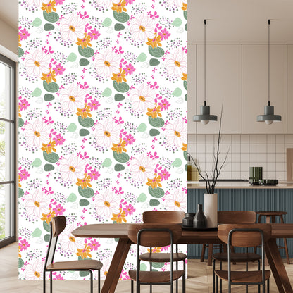 Wallpaper For Children - Beautiful Colorful Flowers